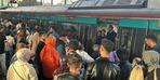 Marmaray'da bir kadın kendini raylara atarak intihar etti!