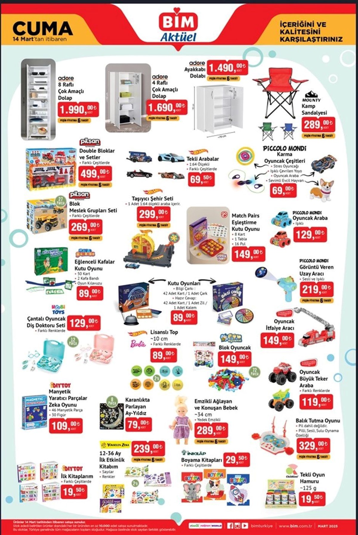 Mevcut BIM Kataloğu 14 Mart: BIM Pazarı Çapa Makinesi, Trapani Seti, Elektrikli Bisikletler ve Adımlar Merdiven - görsel 9