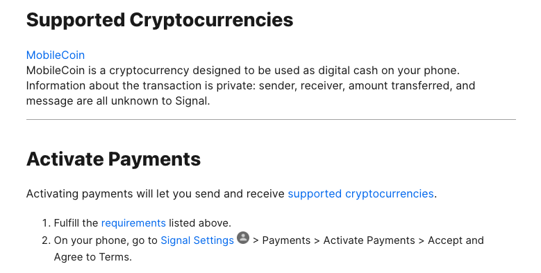 Signal uygulamasının Bitcoin ödemelerini desteklemesi için baskı artıyor