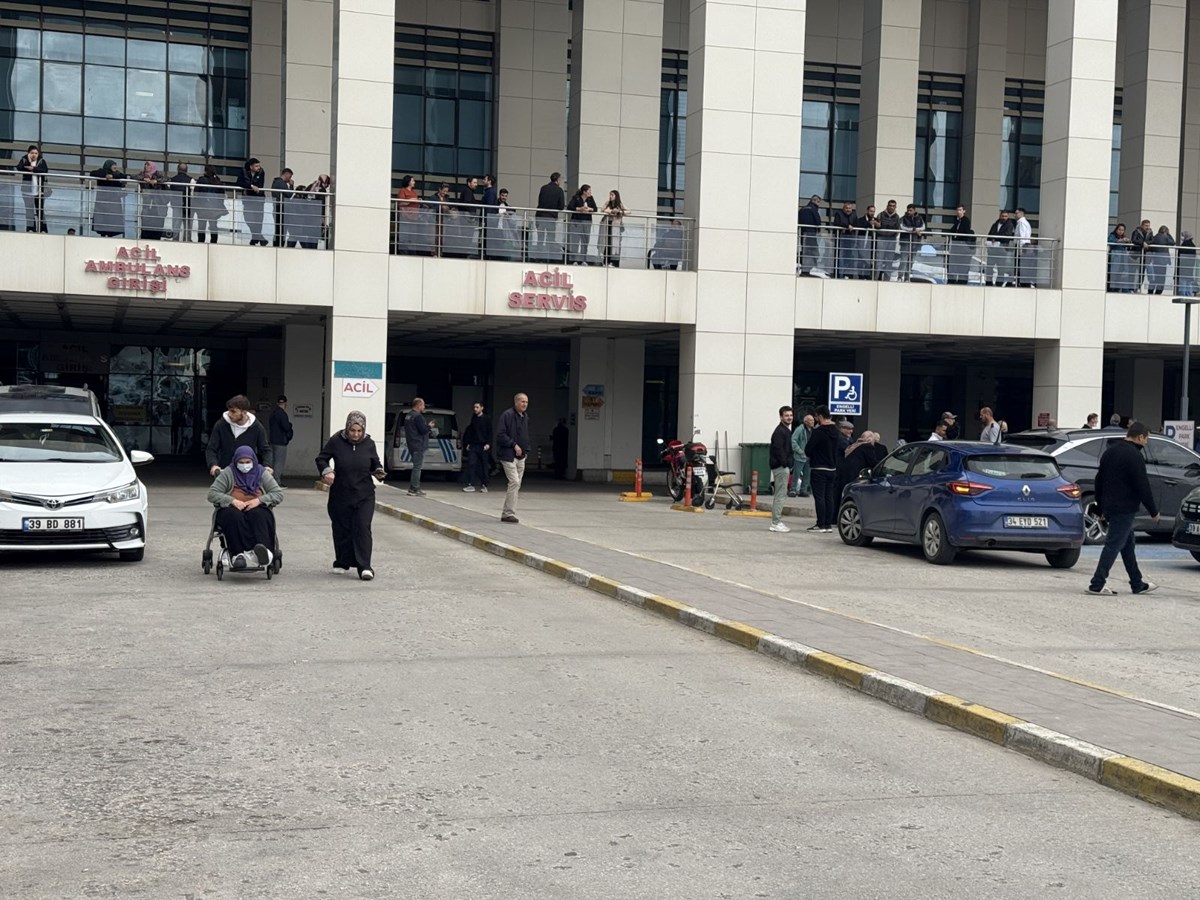 Edirne'de hastanede yangın: Hastalar tahliye edildi - görsel 4