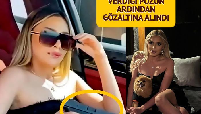 Gözaltına alınan fenomenler kervanına bir isim daha katıldı!  Lüks otomobil ve silahın detayları...