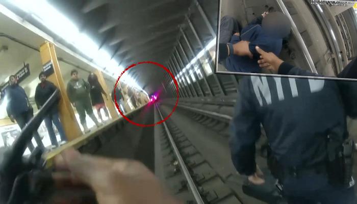 Yer: ABD... Dünya bu anları konuşuyor: adeta felaket!  Bayıldı ve metro raylarına düştü