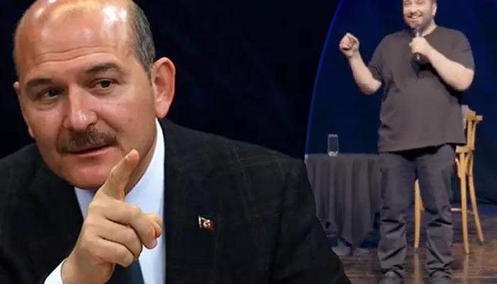 Komedyenin şakası Süleyman Soylu'yu kızdırdı: Fetödyen!