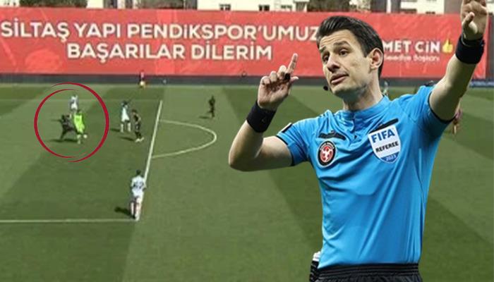 Süper Lig'de inanılmaz anlar!  Maç sonunda hakem gol attı, kimse ne olduğunu anlamadı