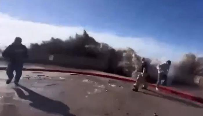 Tsunami tüm şehir merkezini yok etti! Kaldırımlar da çatırdadı ama dev binalara hiçbir şey olmadı... ABD'nin Kaliforniya sahili açıklarında meydana gelen 7.0 büyüklüğündeki deprem yürekleri dağladı.