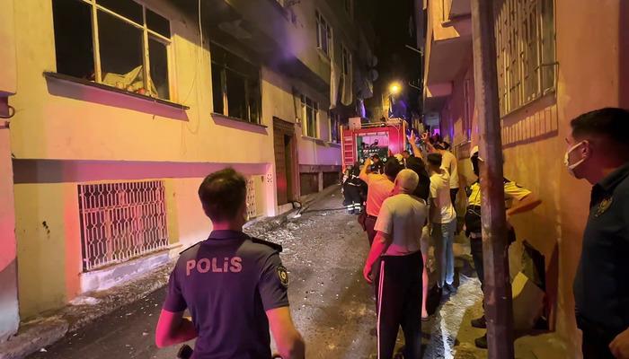 Samsun'da 3 katlı binada yangın: 3 kişi dumandan etkilendi