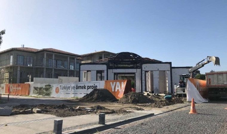Buldozerle Samsun meydanına girdiler