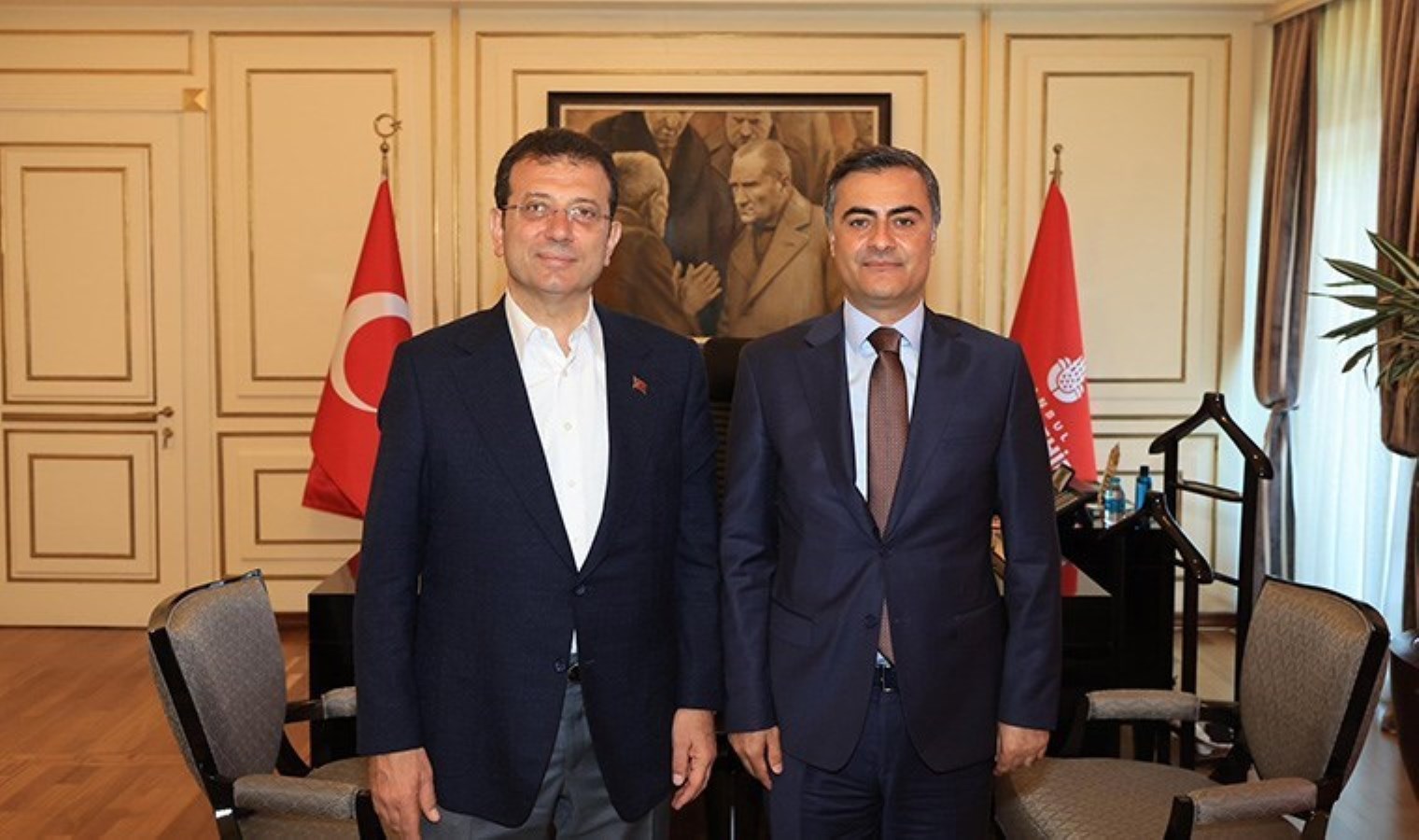 Abdullah Zeydan'ın Ekrem İmamoğlu'nu Ziyareti - Son Dakika Siyaset Haberleri