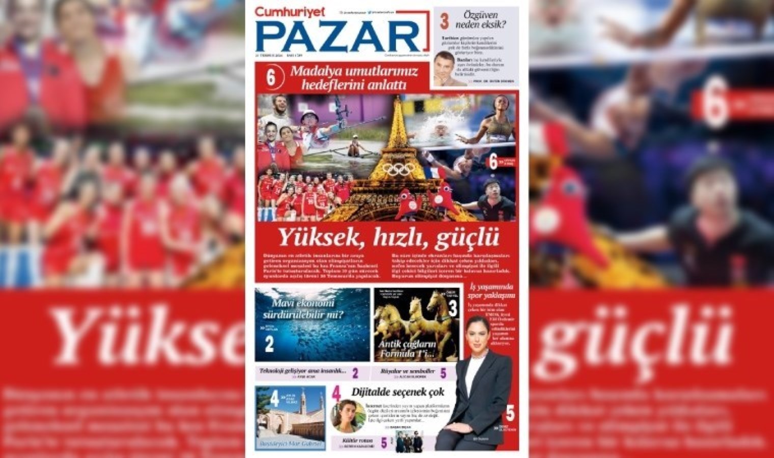 Cumhuriyet Pazarı bu hafta yine dolu!  - Son dakika Pazar haberleri