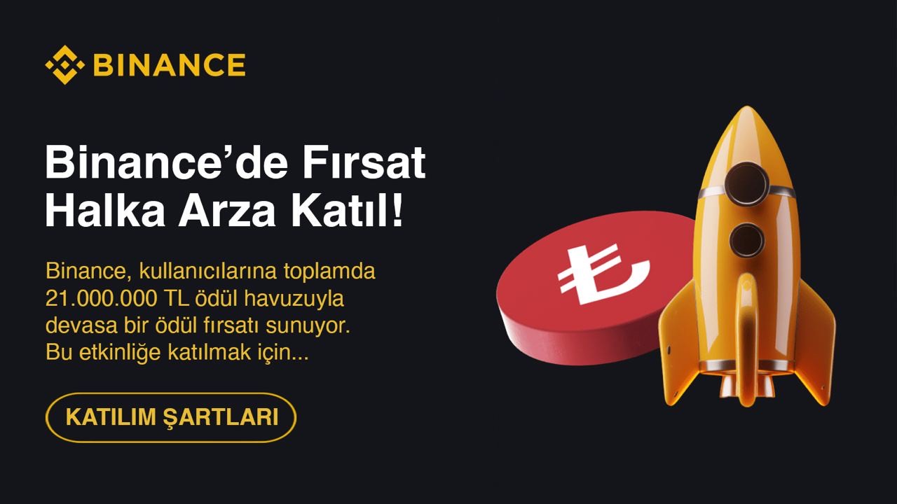 Binance Türkiye Kullanıcılarına 21 Milyon TL Ödül Dağıtımı Başladı logosu