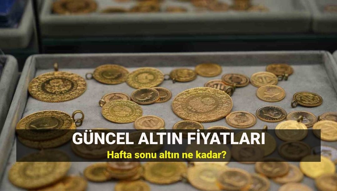 Hafta sonu altın ne kadar? 27 Temmuz son dakika altın fiyatları: Gram altın ve çeyrek altın fiyatı düştü mü, yükseldi mi? - Son Dakika Ekonomi Haberleri