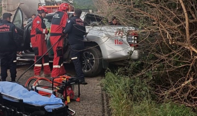 Orman İşletme Müdürlüğü'ne ait araç kaza yaptı: 3 yaralı